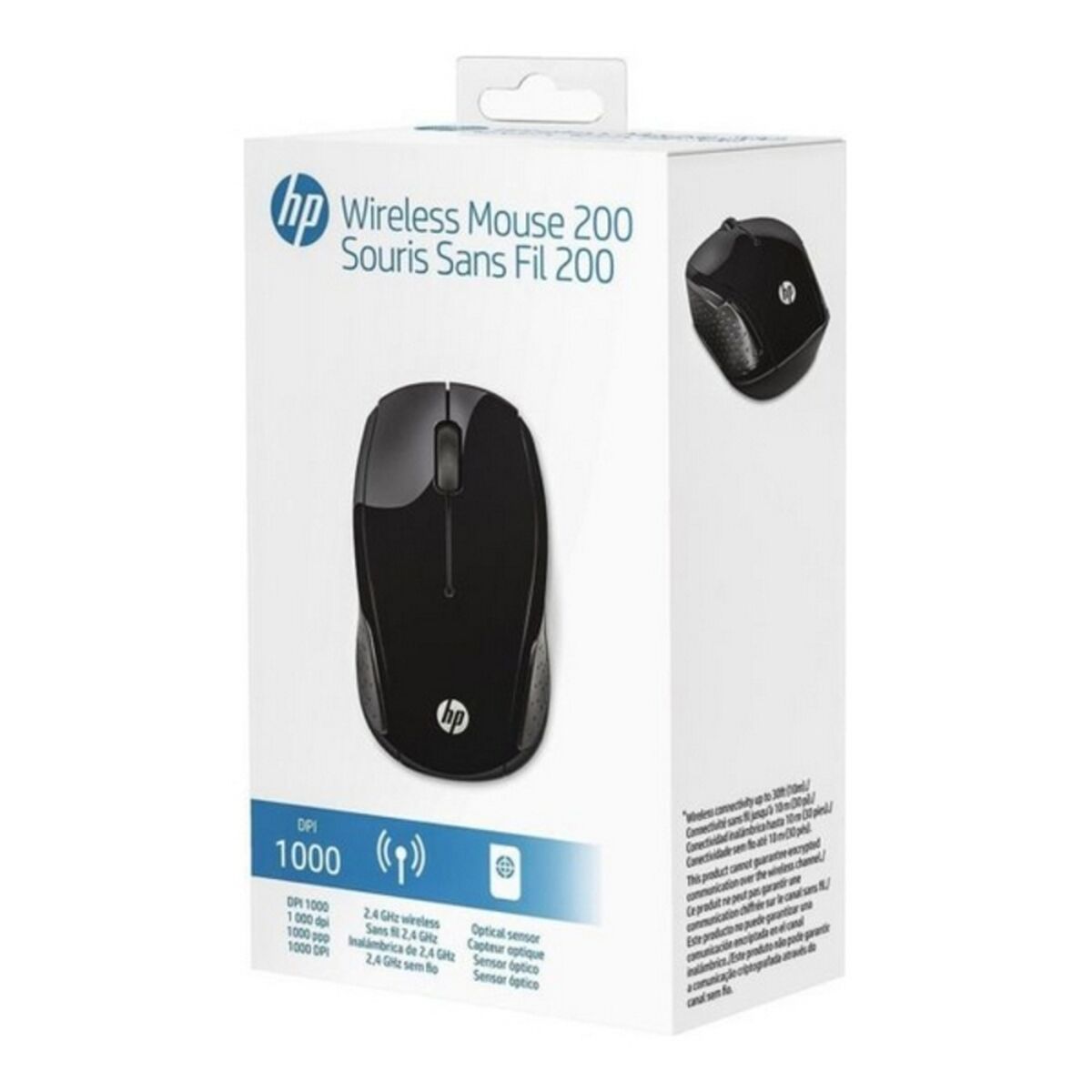 🖱️ DESKORO | Souris Sans Fil HP Wireless Mouse 200 – Performance &amp; Élégance