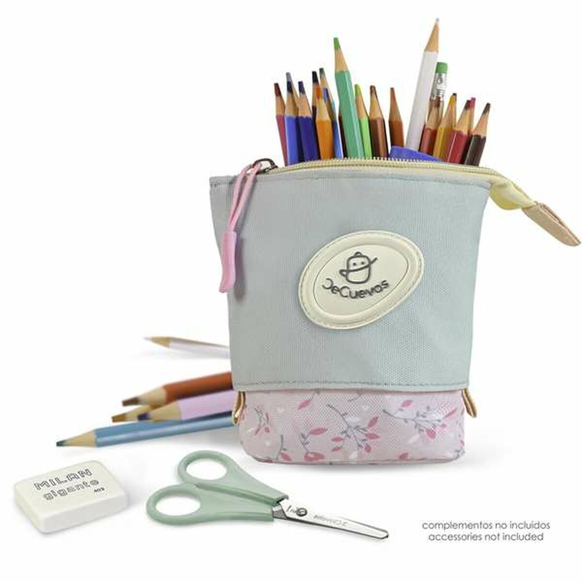 ✏️🌸 DESKORO | Trousse Decuevas Provenza Fleurs multicolores