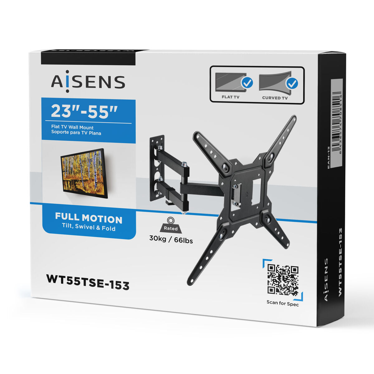 Screen Table Support Aisens WT55TSE-153 55"