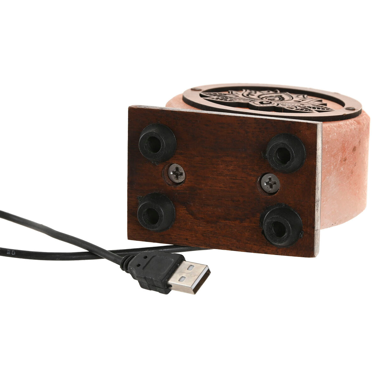 💡🌸DESKORO | Lampe de bureau Home ESPRIT Marron Rose