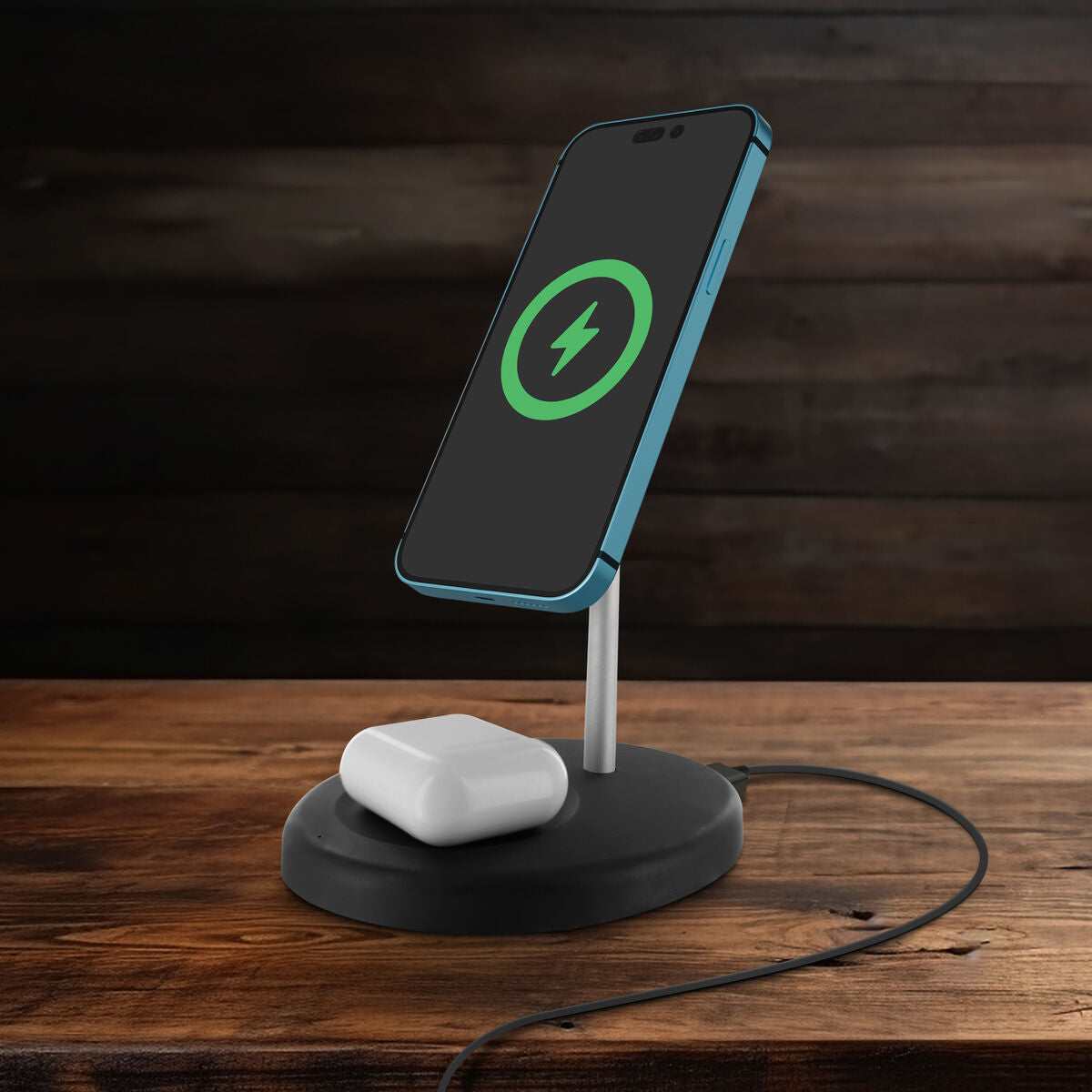 Cordless Charger Muvit for Change APH-WC109 Black