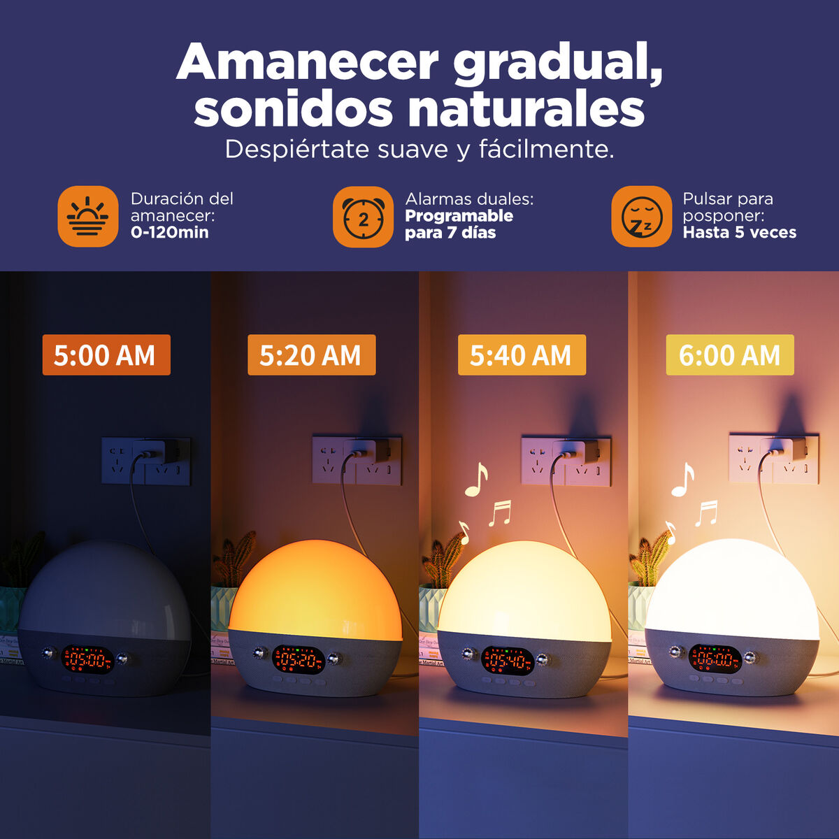 Desk lamp Muvit SSM-S Yellow