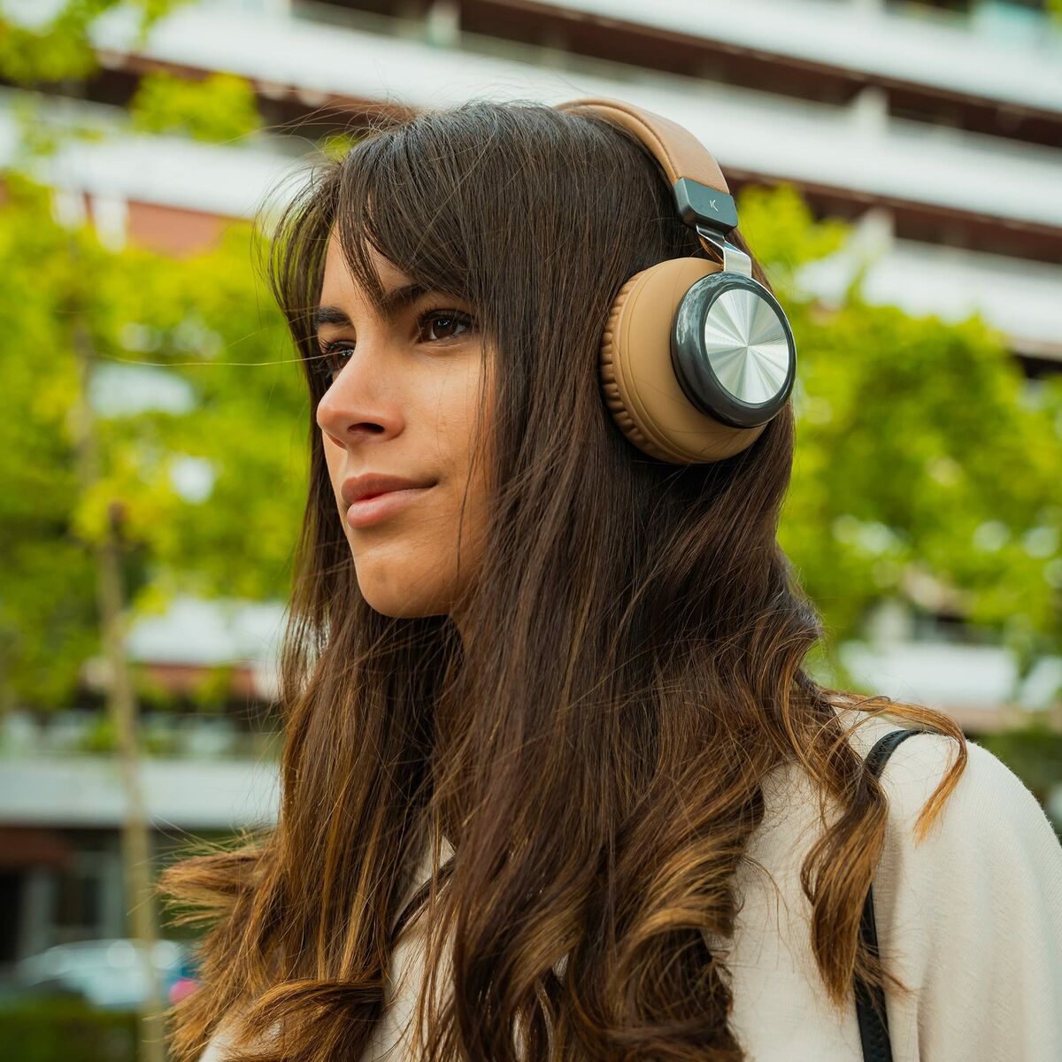 🎧 DESKORO | Casque Sans Fil KSIX Retro2 – Élégance Rétro et Technologie Moderne