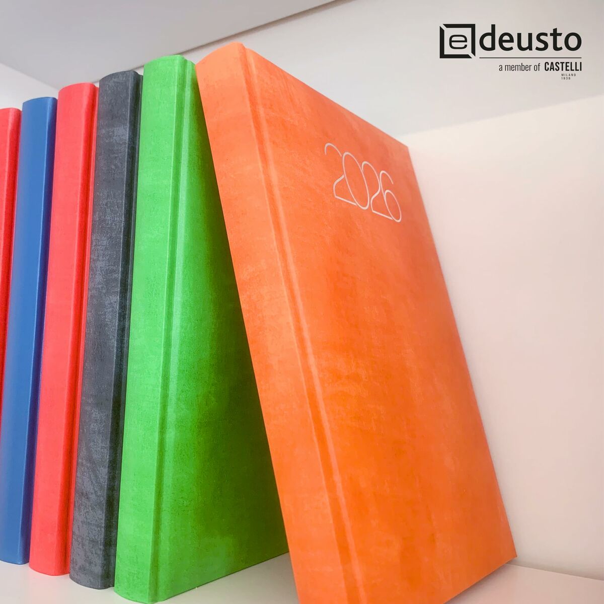 📔 DESKORO | Agenda Deusto PREMIUM Vert A5 – 2026