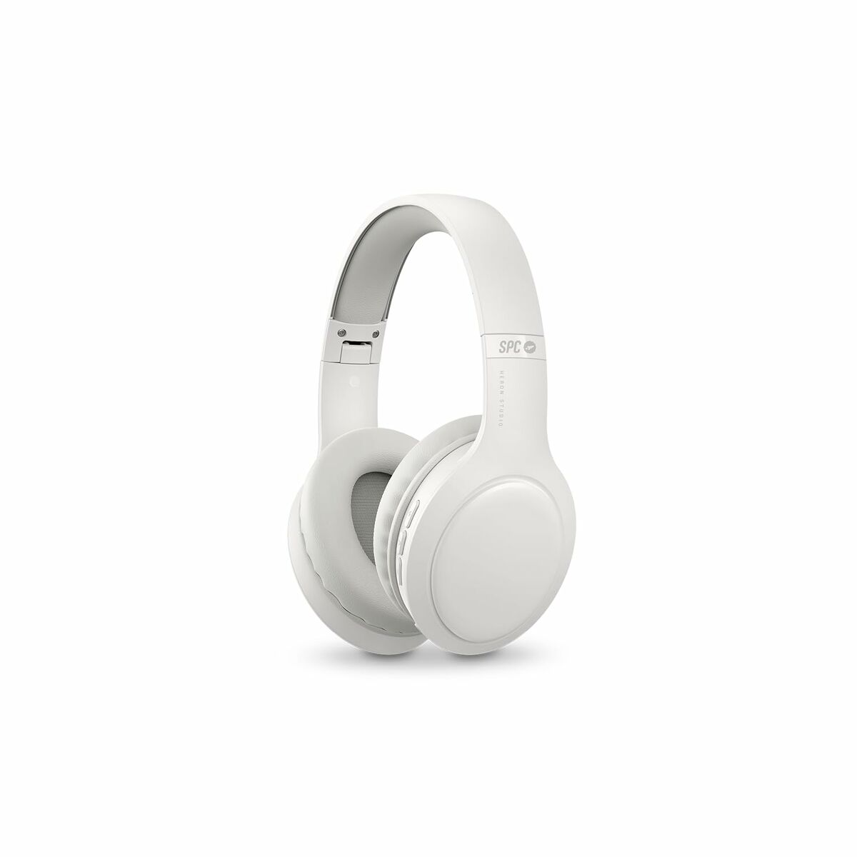 🎧 DESKORO | Casque Sans Fil SPC 4618B Blanc – Puissance, Confort et Élégance